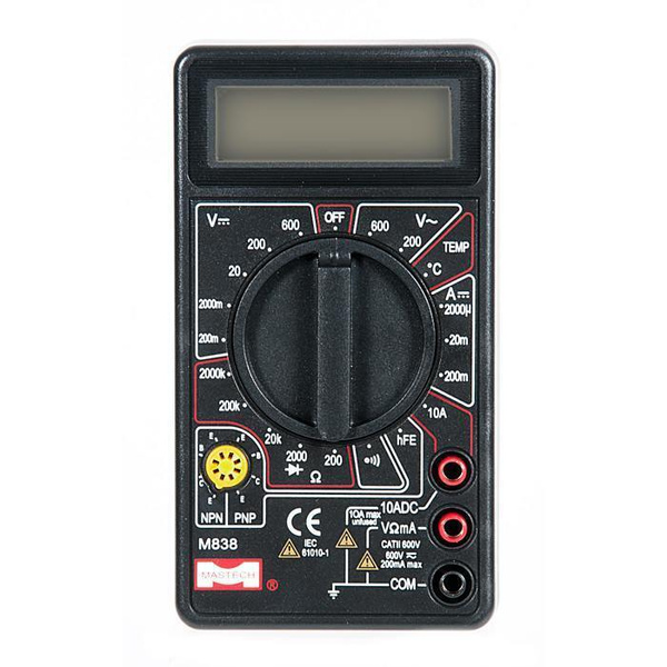 Мультиметр MASTECH M838 купить по выгодной цене с доставкой по Москве и ...