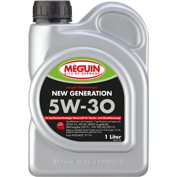 Масло моторное MEGUIN 5W-30 НС-синтетическое - купить в интернет ...