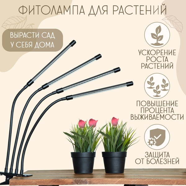 Фито Светильник для растений / Лампа для растения / - купить с ...