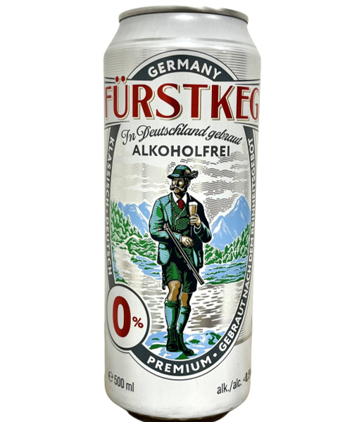 Безалкогольное пиво Furstkeg светлое пастеризованное фильтрованное 24 ...