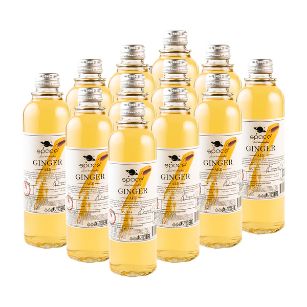 Натуральный лимонад имбирный эль / Space Lemonade Ginger Ale, 330 мл ...