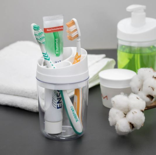 Подставка для зубных щеток Berossi Eco цвет снежно-белый - купить с ...