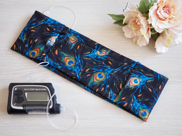 DIANIKA Жар Птица - пояс для ношения инсулиновой помпы с карманом на ...