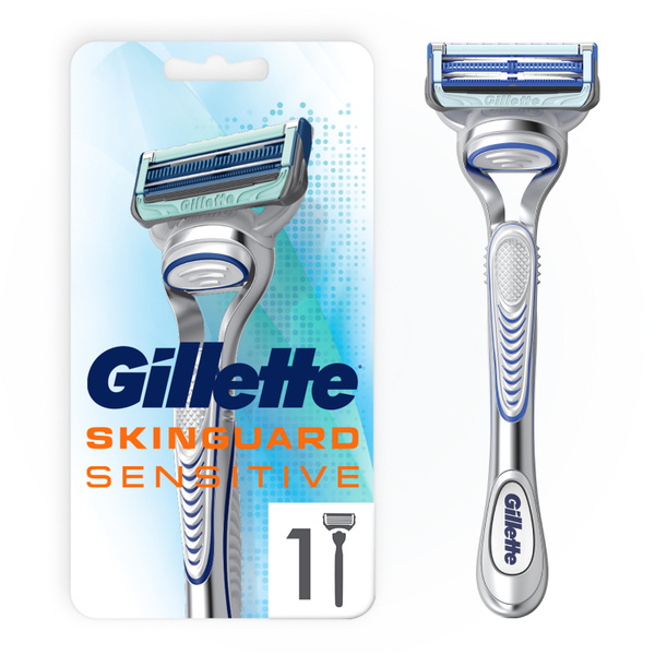 Gillette SkinGuard Мужская Бритва , 1 кассета, с 2 лезвиями, для ...