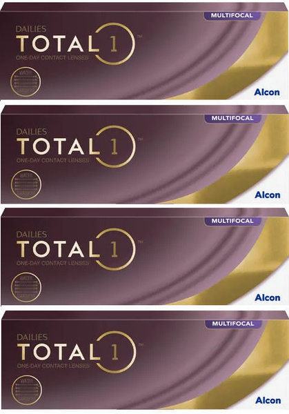 Dailies Total 1 Multifocal -2.50 / HIGH (высокая аддидация от +2.25 до ...