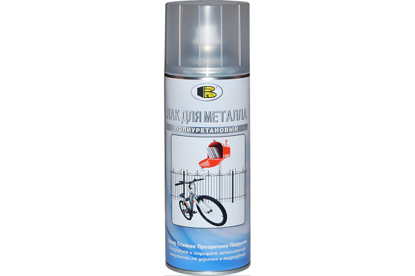 Аэрозольный полиуретановый лак для металла Bosny 520 мл купить на OZON ...