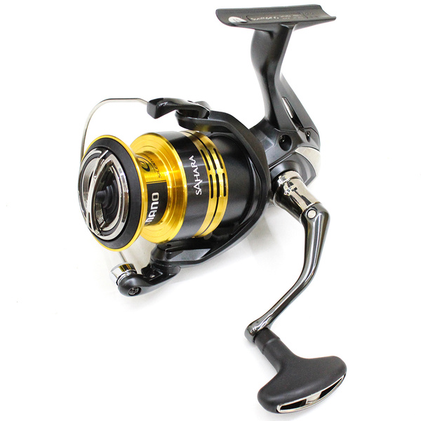 Катушка Shimano SAHARA_черный_серебристый, Безынерционная, 4000 ...