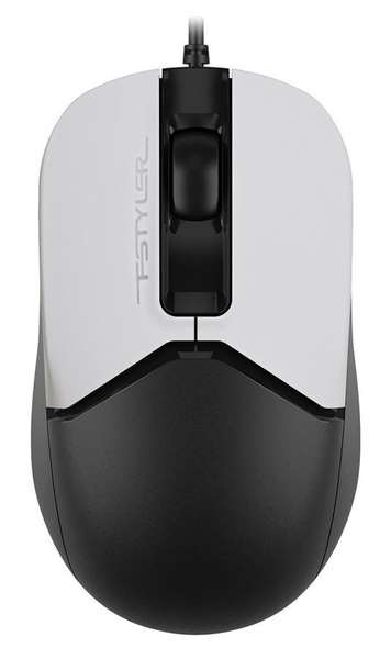 Мышь проводная A4Tech A4Tech Fstyler FM12 Panda белый/черный оптическая ...