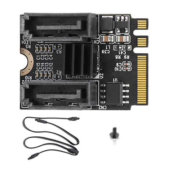 Карта расширения M2 to SATA3.0 KEY A + E WIFI Жесткий диск M.2 SATA ...