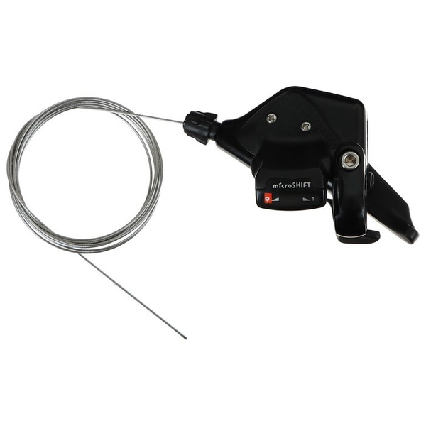 Шифтер Microshift TS71-9R, правый, 9 скоростей, с тросом 2050 мм ...