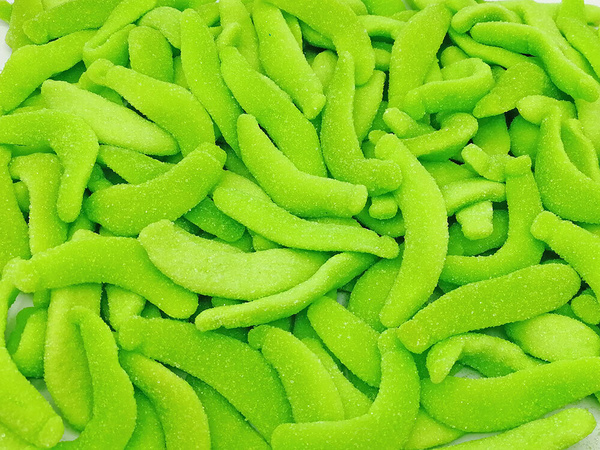 Жевательный мармелад HALAL "Банан зеленый" кислый 1кг BURMAR - купить с ...