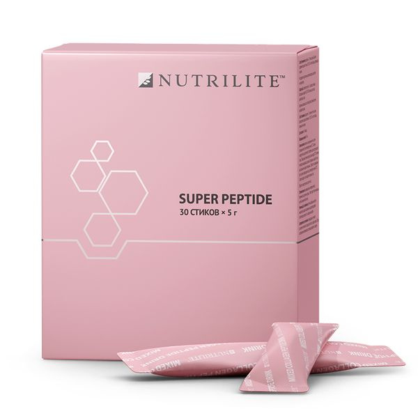Amway NUTRILITE Супер Пептид Super peptide картонная упаковка массой ...