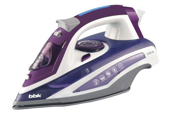 Утюг BBK ISE-2404 фиолетовый Керамическое покрытие - купить по выгодной ...