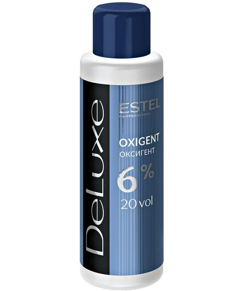 ESTEL PROFESSIONAL Оксигент DELUXE для окрашивания волос 6 %, 60 мл ...