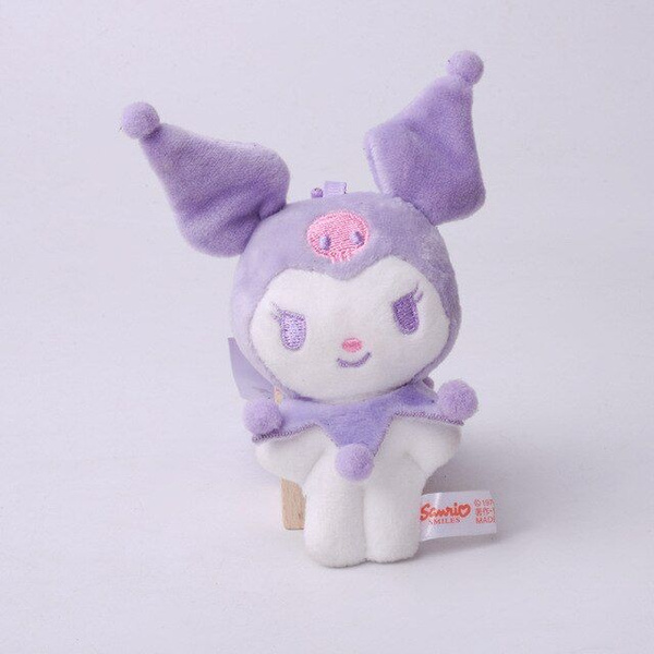 Брелок куроми плюшевый на ключи kuromy melody - купить с доставкой по ...