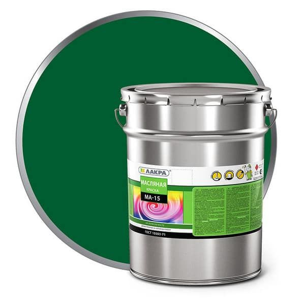 Краска Лакра МА-15 универсальная Гладкая, Масляная, Глянцевое покрытие ...