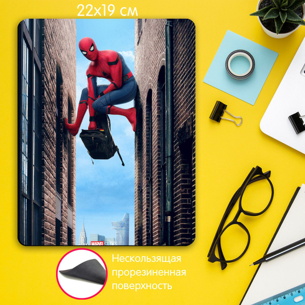 Игровой коврик для мыши Марвел Человек паук Spider man - купить с ...