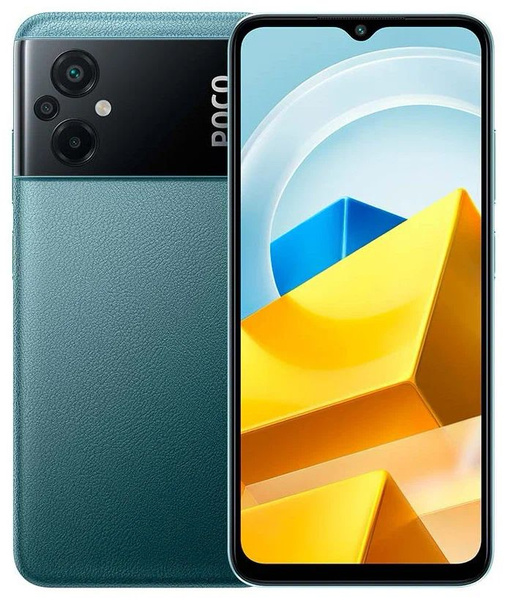 Характеристики Poco Смартфон M5 Global Ver 6/128 ГБ, зеленый подробное ...