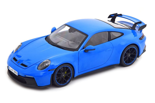 Модель коллекционная Porsche 911 (992) GT3 2022 blue / порше 911 ГТ3 ...