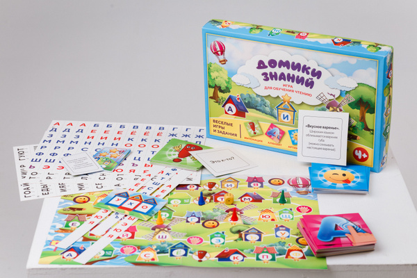 Настольная игра Домики знаний - купить с доставкой по выгодным ценам в ...