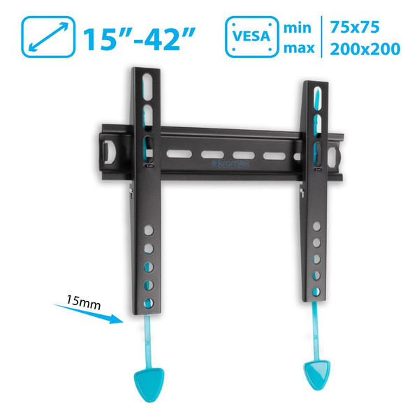 Кронштейн для телевизора настенный Kromax VEGA-13 / до 42 дюймов ...