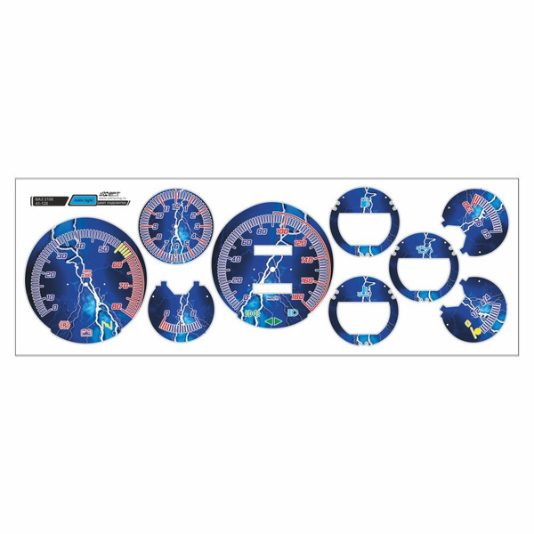 вставка в панель приборов, шкала ВАЗ ЛАДА 2106 2103 1111 2131 2121 НИВА ...