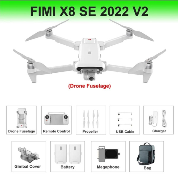 Квадрокоптер FIMI X8 SE 2022 v2 COMBO и МЕГАФОН купить на OZON по ...