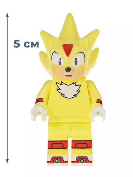 Мини-фигурка Sonic Супер Соник (5 см) - купить с доставкой по выгодным ...