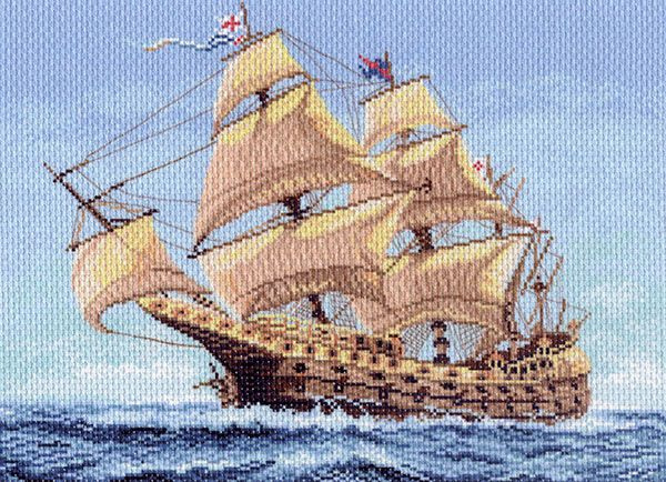 Канва с нанесенным рисунком Матренин Посад "Морской странник", для ...