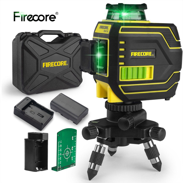Купить Лазерный уровень Firecore F94T-XG с чемоданом по низкой цене в ...