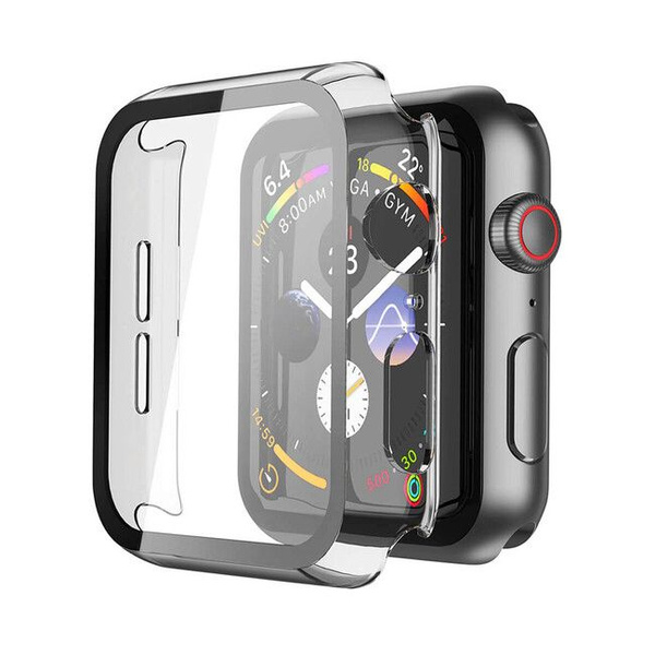 Пластиковый чехол для Apple Watch 44 mm, бампер для смарт-часов ...