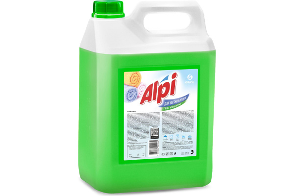 Гель для стирки белья Grass "Alpi color gel", концентрат для цветных ...