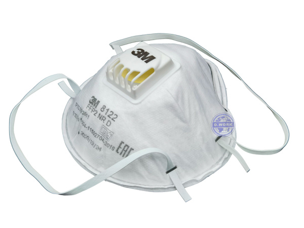Респиратор маска граффити,краска 3M 8122 NR D с клапаном FFP2, 20 шт ...