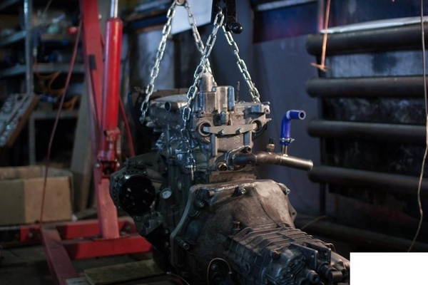 Переходная плита для КПП Getrag на ВАЗ (алюминий) - CLUBTURBO арт. 00 ...