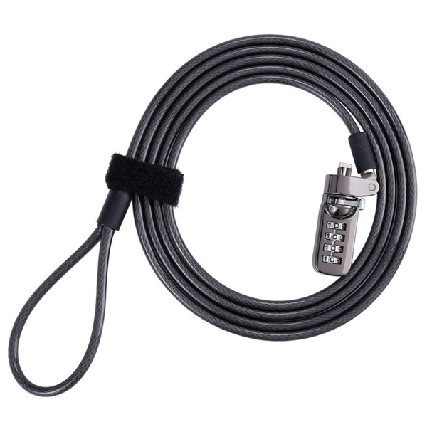 Замок для ноутбука кодовый (Kensington Lock) длина 1.9м купить на OZON ...