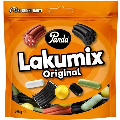 Лакричные конфеты Panda Lakumix Original ассорти 275 гр. (Финляндия ...