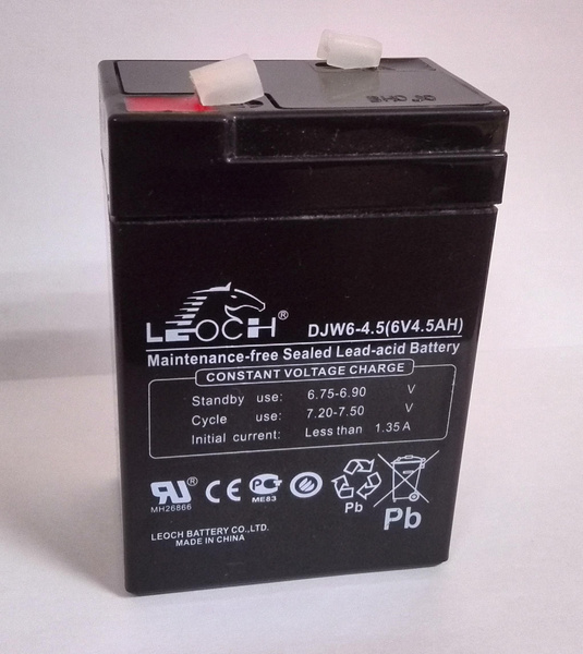 Аккумулятор для весов M-ER 322, 323, 326ACF, 333A (6V 4,5Аh) - купить с ...