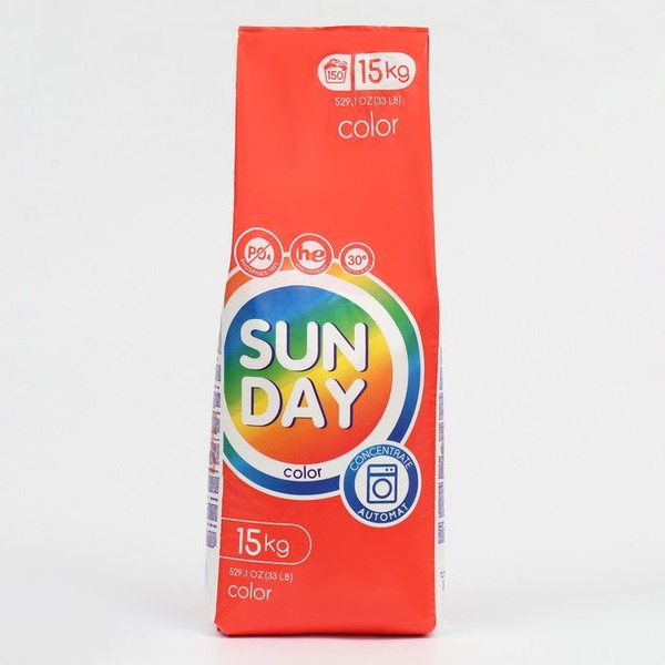 Sunday Стиральный порошок 30 стирок - купить с доставкой по выгодным ...
