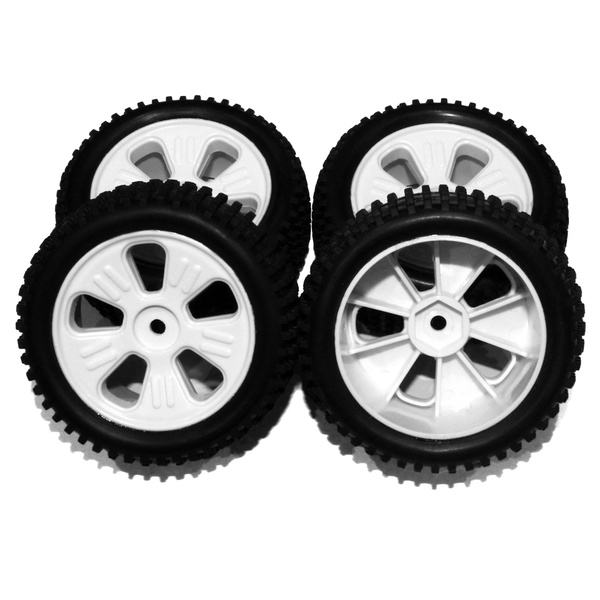 Колеса в сборе 1/16 багги Caster Racing (передние и задние) 4шт ...