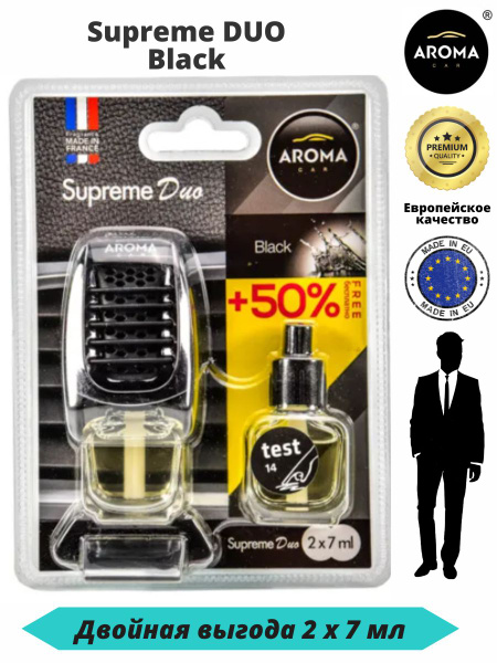 Aroma Car Нейтрализатор запахов для автомобиля, Black, 14 мл - купить с ...