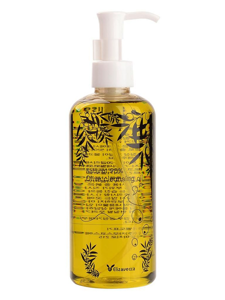 Гидрофильное масло Natural 90% Olive Cleansing Oil, ELIZAVECCA ...