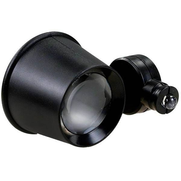 Лупа часовая 15x монокулярная с подсветкой (1 LED) - купить с доставкой ...