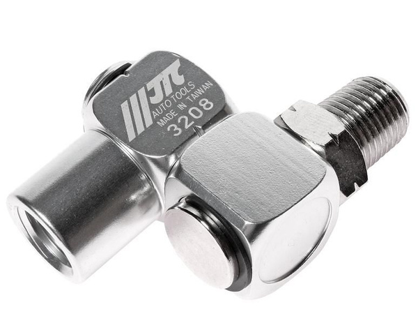 Штуцер поворотный, входное отверстие 1/4" JTC-3208 купить по низкой ...