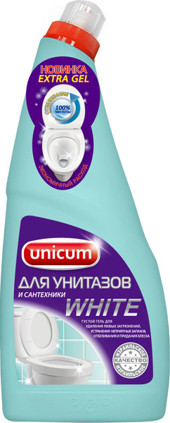 UNiCUM Гель для чистки и унитазов с Гипохлоритом 750 мл - купить с ...