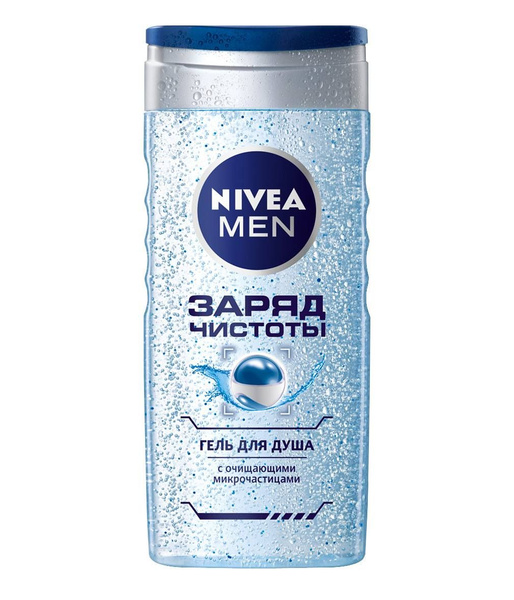 Nivea Men Гель для душа нивея Заряд чистоты, 250мл купить на OZON по ...