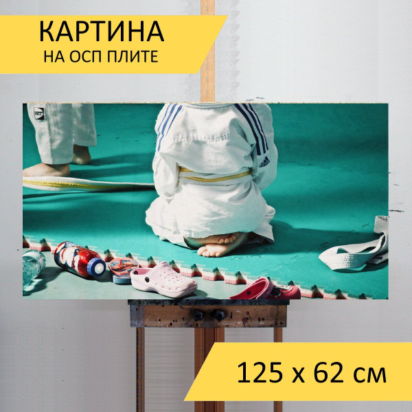 Картина \"Спорт, дзюдо, спортзал\" для интерьера на стену / Декор в дома ...