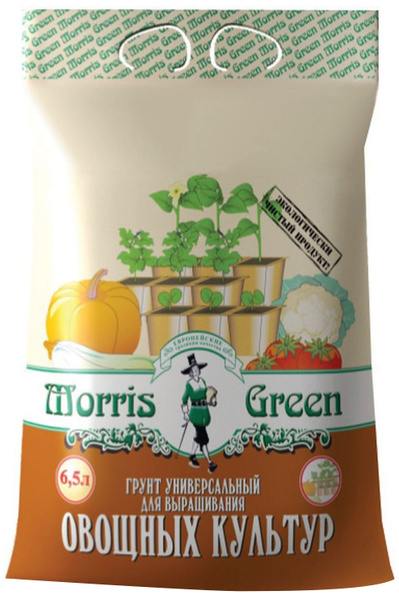 Грунт для овощей Morris Green 6.5 л купить c доставкой на OZON по ...