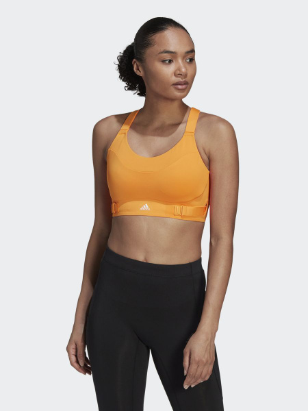 Топ-бра adidas Fast L Ru Hs Br - купить с доставкой по выгодным ценам в ...