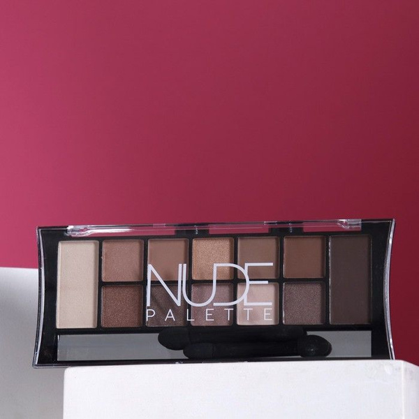 TF, Тени для век, Nude Pallette Eyeshadow 12 оттенков, тон 01C ...