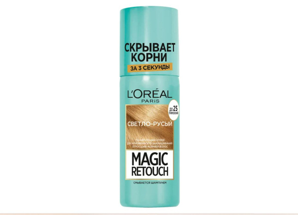 Спрей тонирующий Magic Retouch Светло-русый 75мл - купить с доставкой ...
